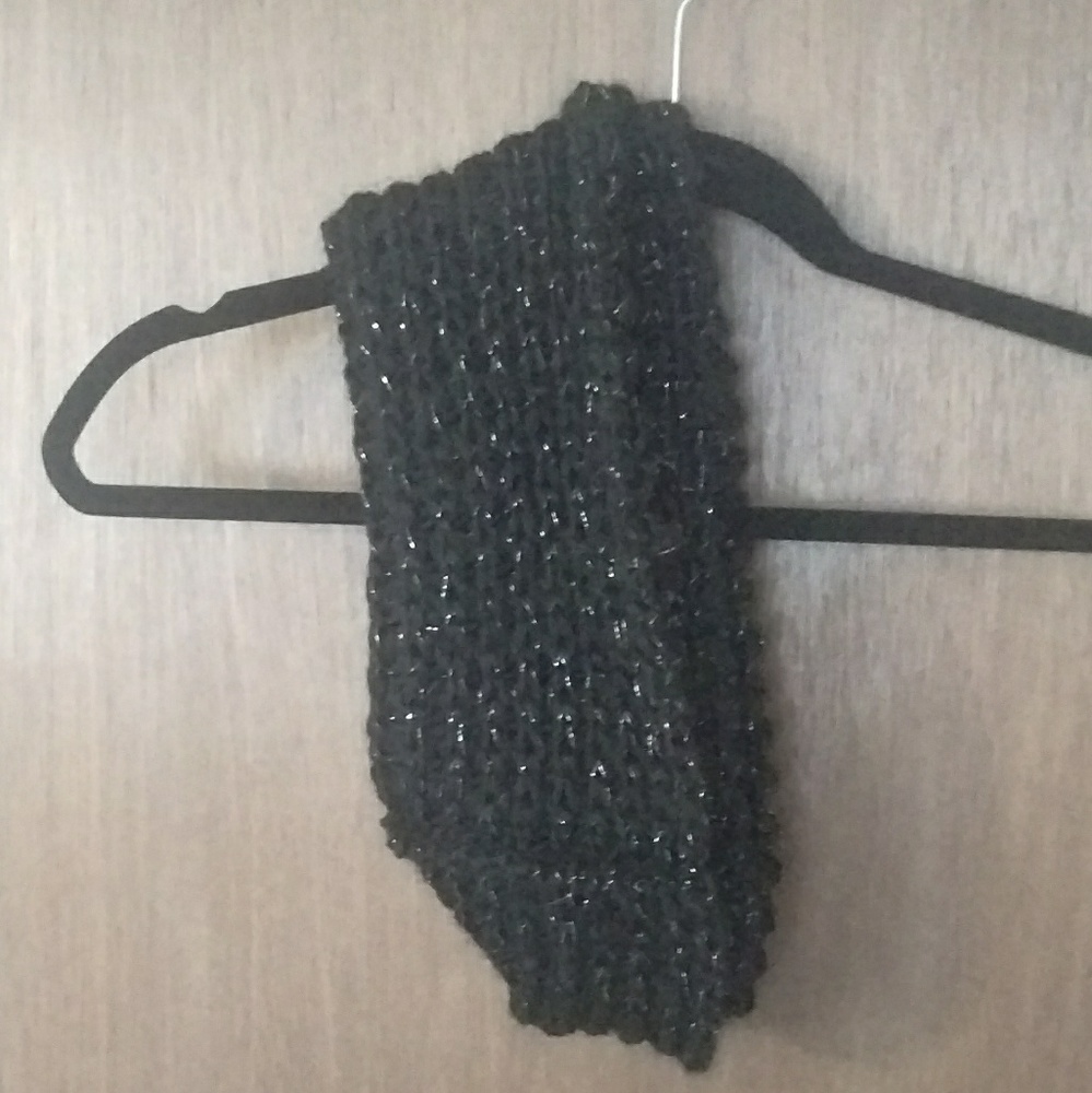 Black Infinity Scarf